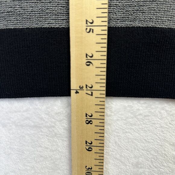 Enrico Rossini Wool Blend 1/4 Quarter Zip Men’s XL Sweater Elbow Patches Gray - Picture 6 of 16